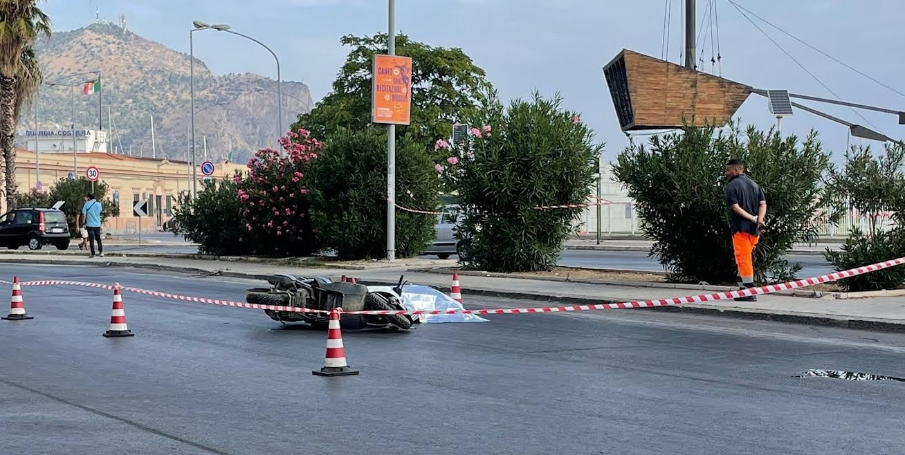 Scontro A Palermo Muore Scooterista Lasiciliaweb